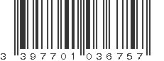 EAN 3397701036757