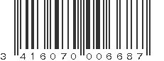 EAN 3416070006687
