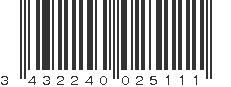 EAN 3432240025111