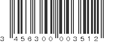 EAN 3456300003512