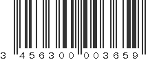 EAN 3456300003659