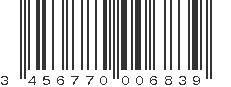 EAN 3456770006839