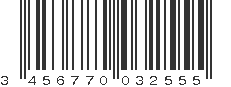 EAN 3456770032555
