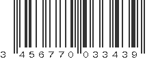 EAN 3456770033439