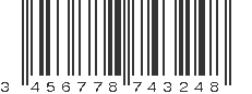 EAN 3456778743248