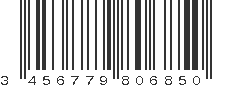 EAN 3456779806850