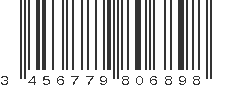 EAN 3456779806898