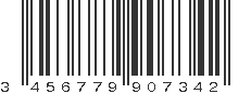 EAN 3456779907342