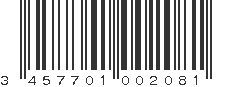 EAN 3457701002081