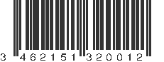 EAN 3462151320012