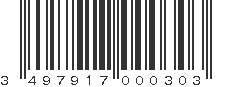 EAN 3497917000303