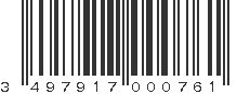 EAN 3497917000761