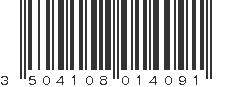 EAN 3504108014091