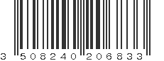 EAN 3508240206833