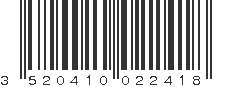 EAN 3520410022418