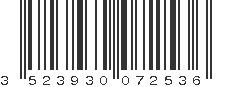EAN 3523930072536