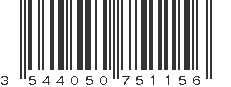EAN 3544050751156