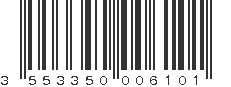 EAN 3553350006101