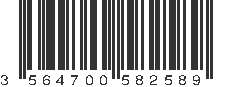 EAN 3564700582589