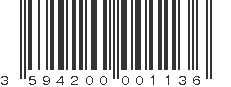 EAN 3594200001136