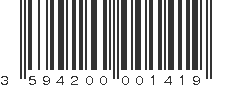 EAN 3594200001419