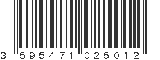 EAN 3595471025012