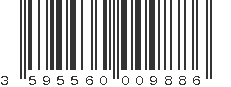 EAN 3595560009886