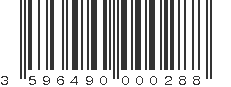EAN 3596490000288