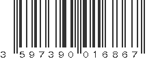 EAN 3597390016867
