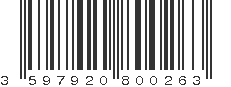 EAN 3597920800263