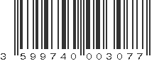 EAN 3599740003077