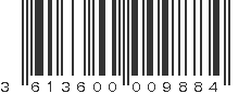 EAN 3613600009884