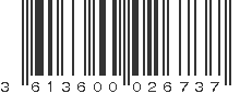 EAN 3613600026737