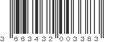 EAN 3663432003383