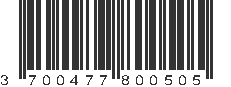 EAN 3700477800505