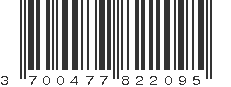 EAN 3700477822095