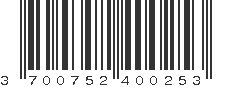 EAN 3700752400253