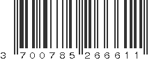 EAN 3700785266611