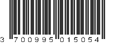 EAN 3700995015054