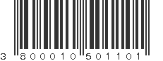 EAN 3800010501101