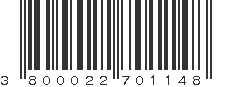 EAN 3800022701148