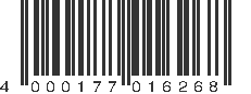 EAN 4000177016268