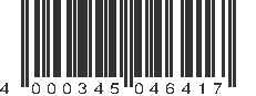 EAN 4000345046417