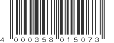 EAN 4000358015073