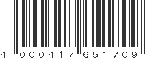EAN 4000417651709
