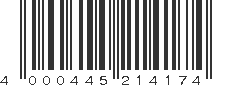 EAN 4000445214174