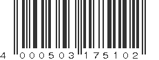 EAN 4000503175102