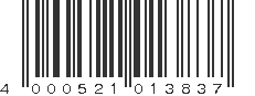 EAN 4000521013837