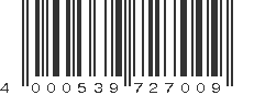 EAN 4000539727009