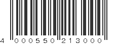 EAN 4000550213000